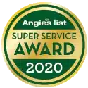 Angies List Super Service Award in 2020