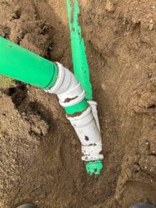 New drain pipe connection installed during repair in Spokane WA