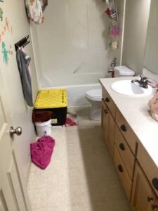 Drain service equipment set up for mainline blockage removal in Coeur d'Alene