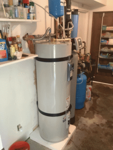 New 50 gallon electric water heater installed in Newman Lake WA