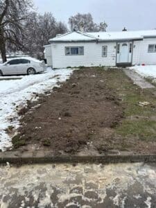 New sewer line installed in trench during repair in Spokane WA